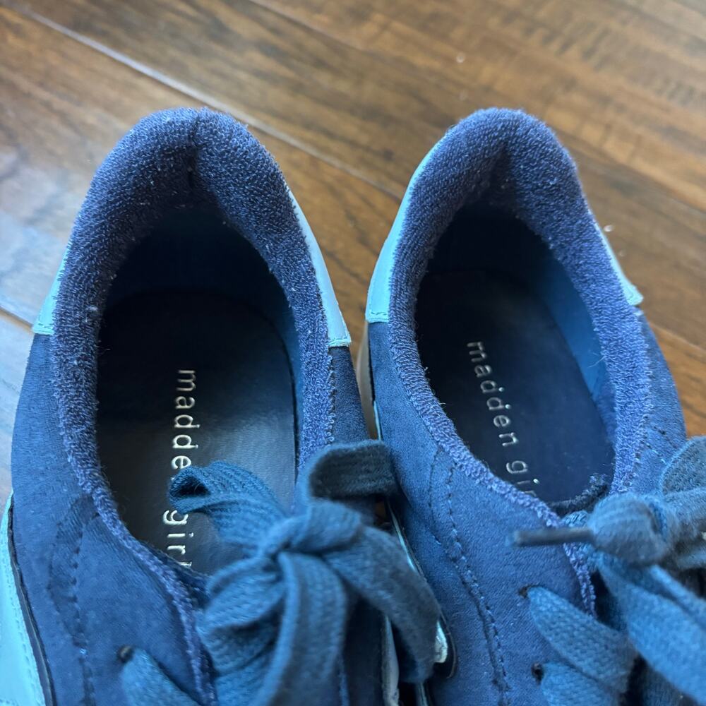 Madden Girl Giia Low-top Sneakers Blue Bird Size 8.5 Women’s - Picture 3 of 14